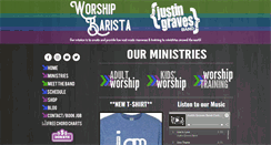 Desktop Screenshot of justingravesband.com